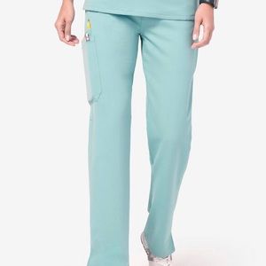 Figs Seaglass Kade Cargo small regular pants